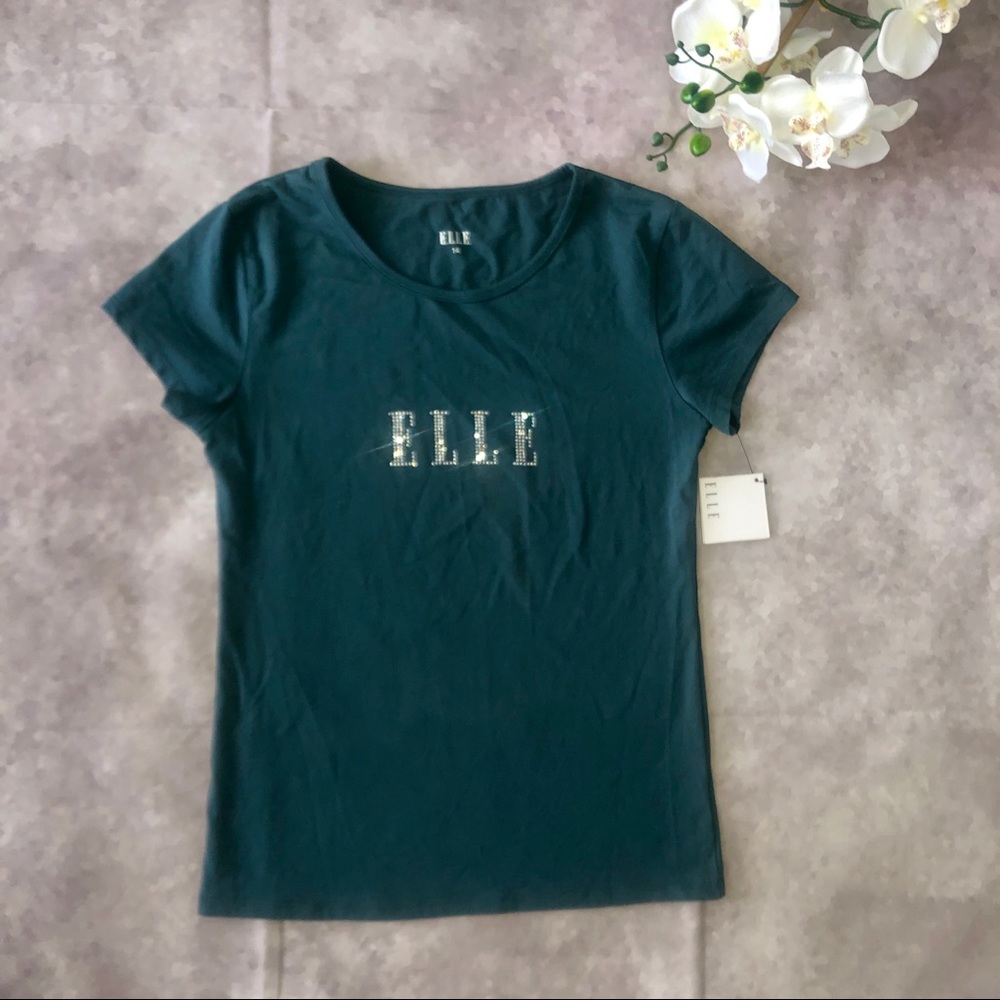 Elle sparkly top